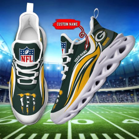 Green Bay Packers Max Soul Shoes Sneakers For Men And Women