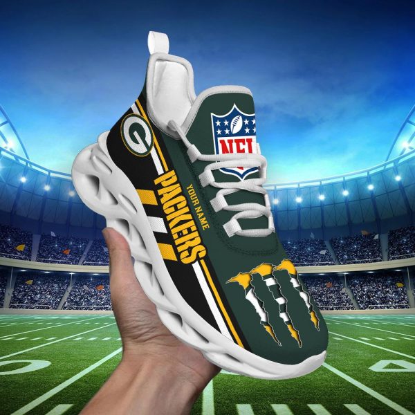 Green Bay Packers Max Soul Shoes Sneakers For Men And Women