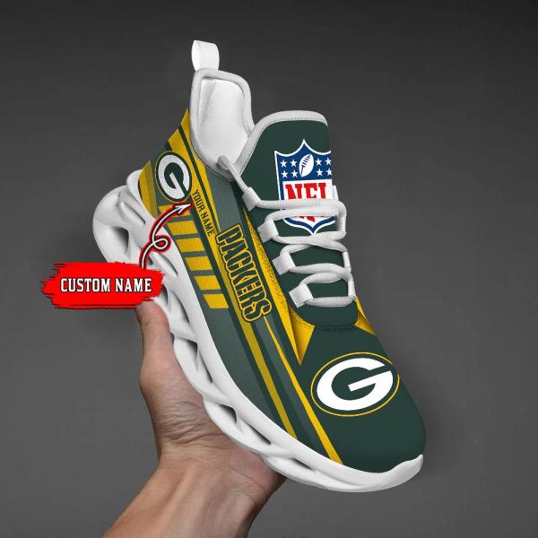 Green Bay Packers Max Soul Shoes Sneakers For Men And Women