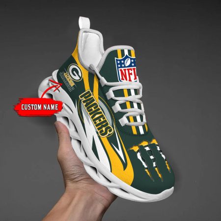 Green Bay Packers Max Soul Shoes Sneakers For Men And Women