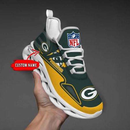 Green Bay Packers Max Soul Shoes Sneakers For Men And Women