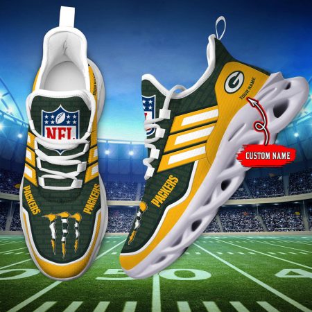 Green Bay Packers Max Soul Shoes Sneakers For Men And Women