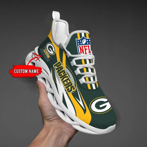 Green Bay Packers Max Soul Shoes Sneakers For Men And Women