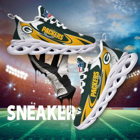Green Bay Packers Max Soul Shoes Sneakers For Men And Women