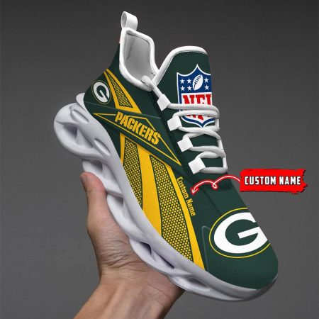 Green Bay Packers Max Soul Shoes Sneakers For Men And Women