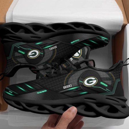 Green Bay Packers Max Soul Shoes Sneakers For Men And Women
