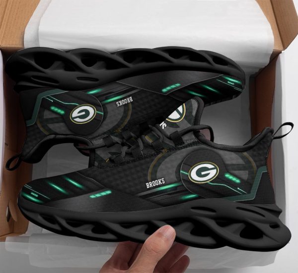 Green Bay Packers Max Soul Shoes Sneakers For Men And Women