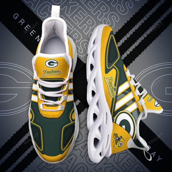 Green Bay Packers Max Soul Shoes Sneakers For Men And Women