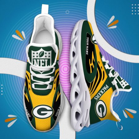 Green Bay Packers Max Soul Shoes Sneakers For Men And Women