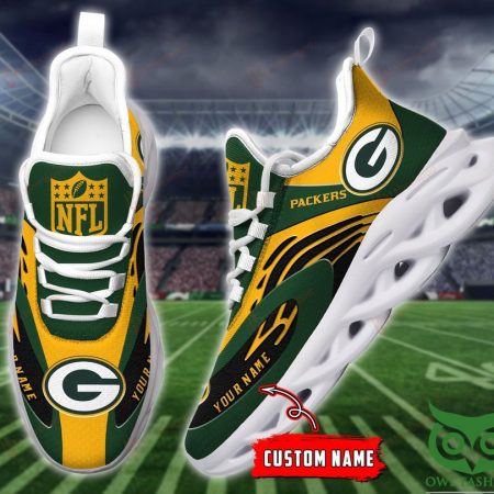 Green Bay Packers Max Soul Shoes Sneakers For Men And Women