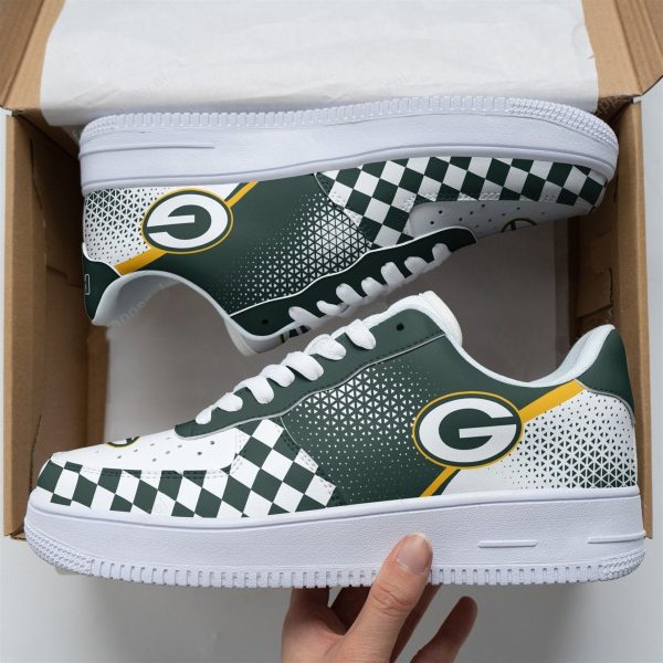Green Bay Packers NFL Air Low-Top Sneakers Shoes For Men And Women