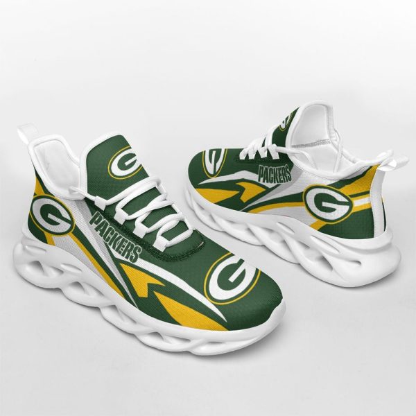 Green Bay Packers NFL Max Soul Shoes Sneakers For Men And Women