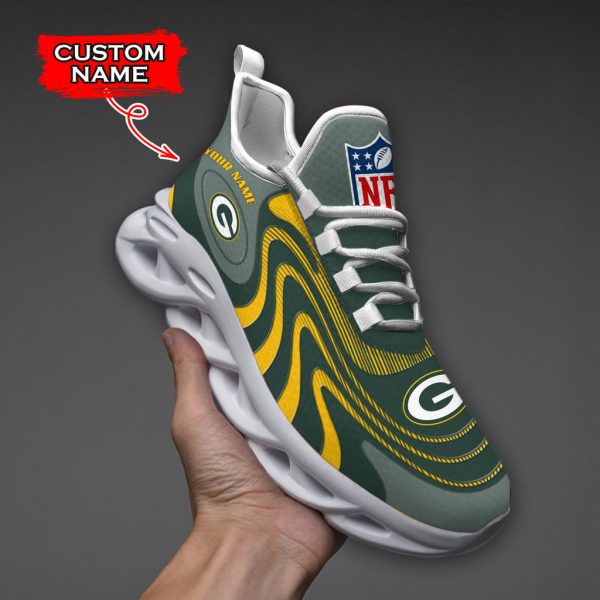 Green Bay Packers NFL Max Soul Shoes Sneakers For Men And Women
