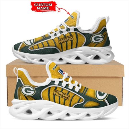 Green Bay Packers NFL Max Soul Shoes Sneakers For Men And Women