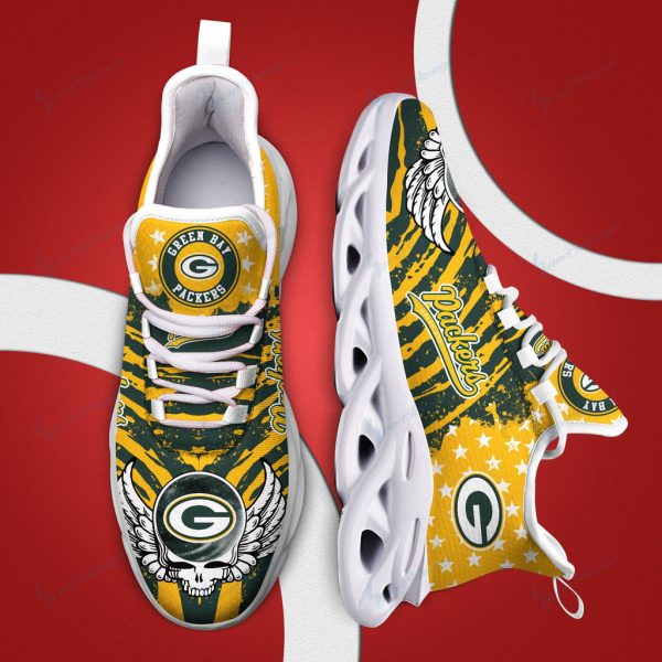 ideafootwear-green-bay-packers-nfl-max-soul-shoes-sneakers-for-men-and-women-2333-n9u10.jpg Green Bay Packers NFL Max Soul Shoes Sneakers For Men And Women