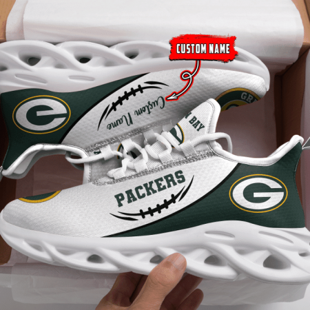 Green Bay Packers NFL Max Soul Shoes Sneakers For Men And Women