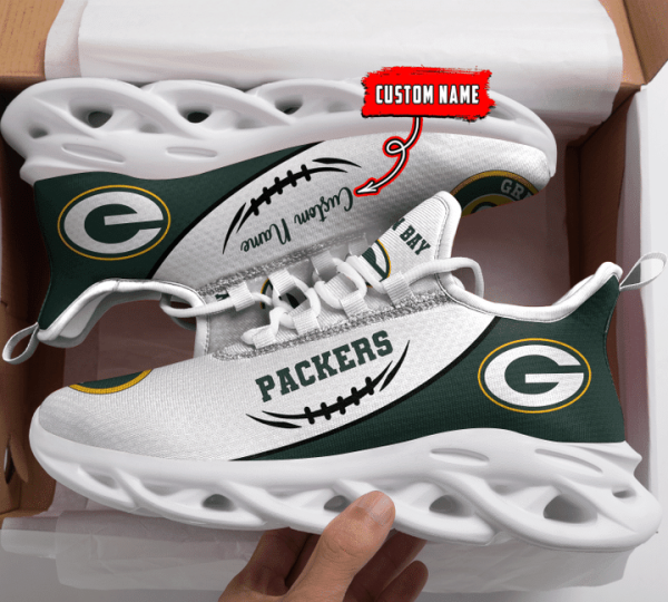 Green Bay Packers NFL Max Soul Shoes Sneakers For Men And Women