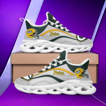 Green Bay Packers NFL Max Soul Shoes Sneakers For Men And Women