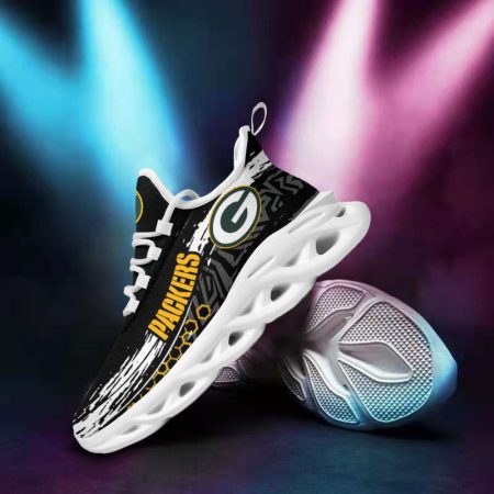 Green Bay Packers NFL Max Soul Shoes Sneakers For Men And Women