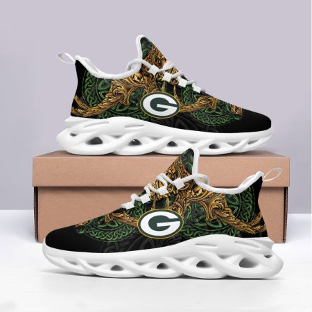 Green Bay Packers NFL Max Soul Shoes Sneakers For Men And Women