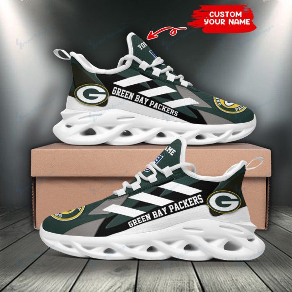 Green Bay Packers NFL Max Soul Shoes Sneakers For Men And Women