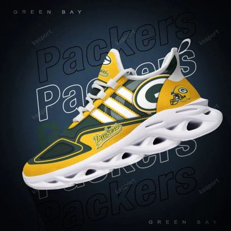Green Bay Packers NFL Max Soul Shoes Sneakers For Men And Women