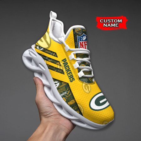 Green Bay Packers NFL Max Soul Shoes Sneakers For Men And Women