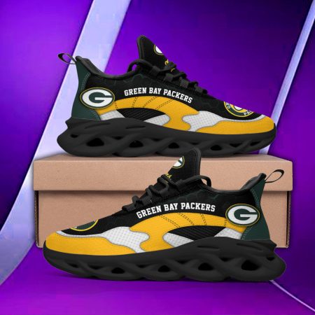 Green Bay Packers NFL Max Soul Shoes Sneakers For Men And Women
