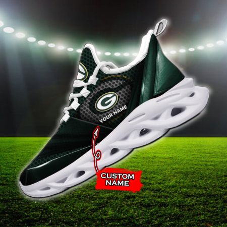 Green Bay Packers NFL Max Soul Shoes Sneakers For Men And Women