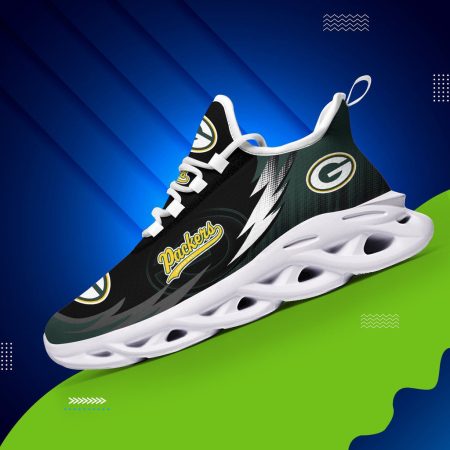 Green Bay Packers NFL Max Soul Shoes Sneakers For Men And Women