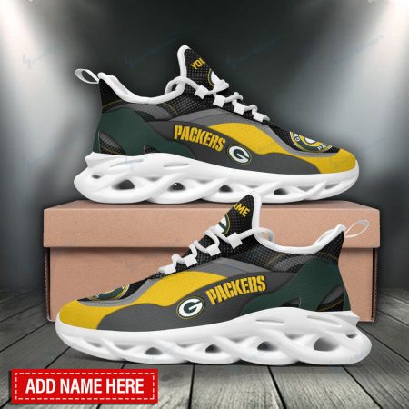 Green Bay Packers NFL Max Soul Shoes Sneakers For Men And Women