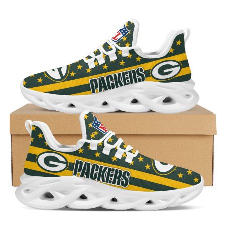 Green Bay Packers NFL Max Soul Shoes Sneakers For Men And Women