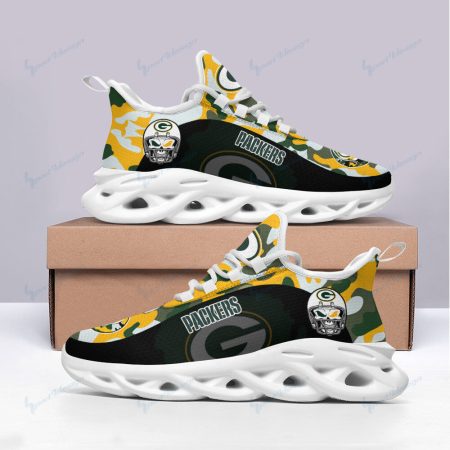 Green Bay Packers NFL Max Soul Shoes Sneakers For Men And Women