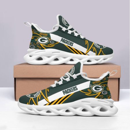 Green Bay Packers NFL Max Soul Shoes Sneakers For Men And Women