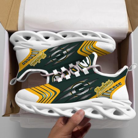 Green Bay Packers NFL Max Soul Shoes Sneakers For Men And Women