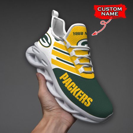 Green Bay Packers NFL Max Soul Shoes Sneakers For Men And Women