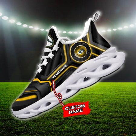 Green Bay Packers NFL Max Soul Shoes Sneakers For Men And Women