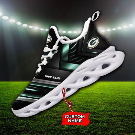 Green Bay Packers NFL Max Soul Shoes Sneakers For Men And Women