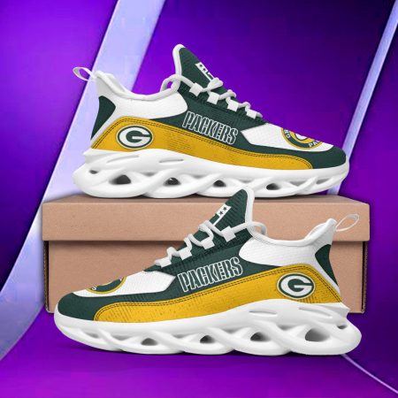 Green Bay Packers NFL Max Soul Shoes Sneakers For Men And Women