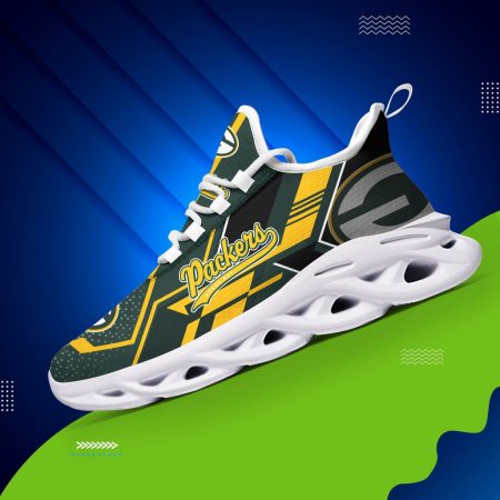 Green Bay Packers NFL Max Soul Shoes Sneakers For Men And Women