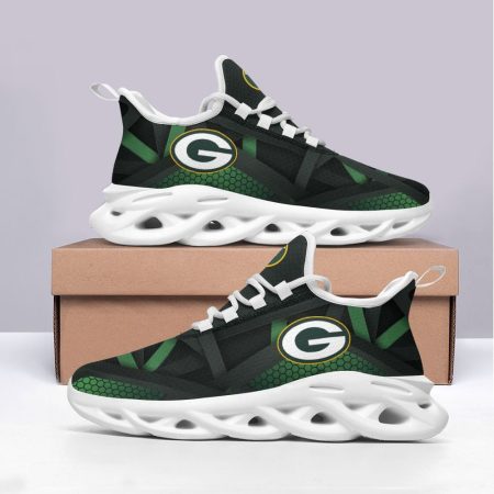 Green Bay Packers NFL Max Soul Shoes Sneakers For Men And Women