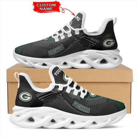 Green Bay Packers NFL Max Soul Shoes Sneakers For Men And Women