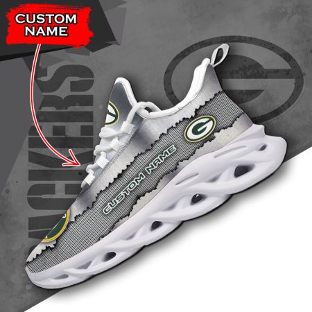 Green Bay Packers NFL Max Soul Shoes Sneakers For Men And Women