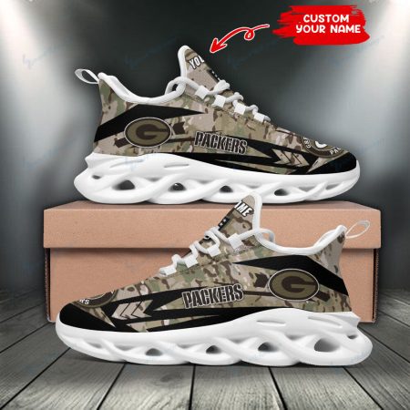 Green Bay Packers NFL Max Soul Shoes Sneakers For Men And Women