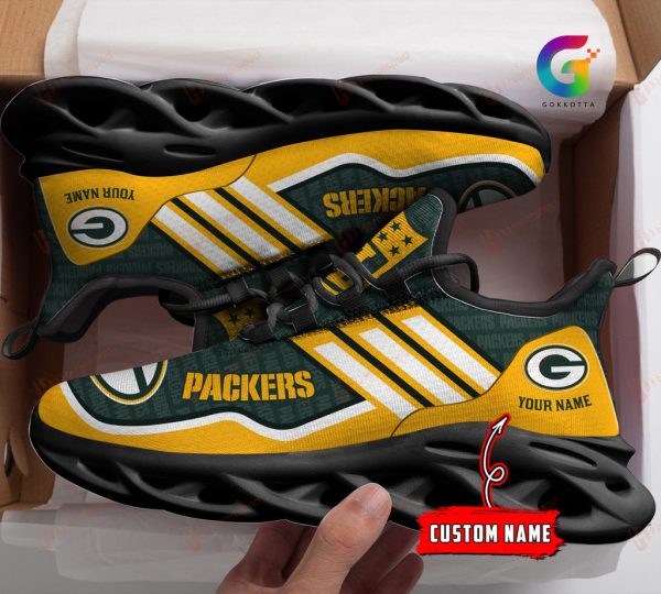 ideafootwear-green-bay-packers-nfl-max-soul-shoes-sneakers-for-men-and-women-7316-c8jhz.jpg Green Bay Packers NFL Max Soul Shoes Sneakers For Men And Women