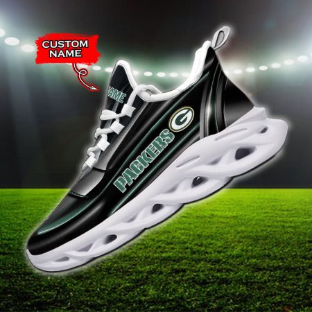 Green Bay Packers NFL Max Soul Shoes Sneakers For Men And Women