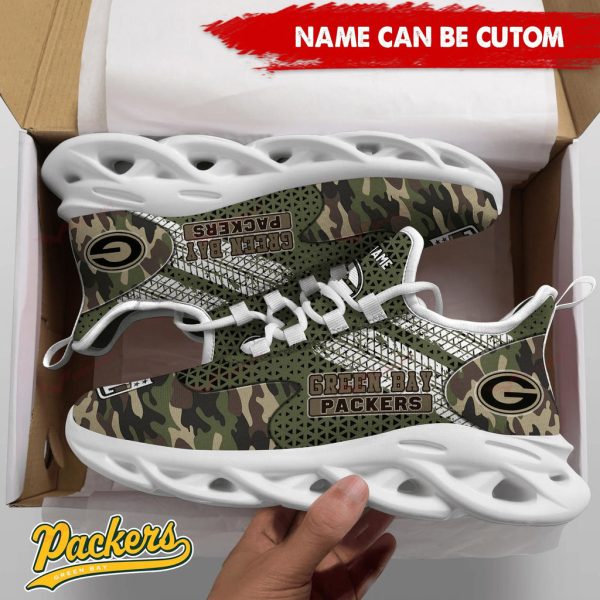 Green Bay Packers NFL Max Soul Shoes Sneakers For Men And Women