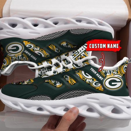Green Bay Packers NFL Max Soul Shoes Sneakers For Men And Women