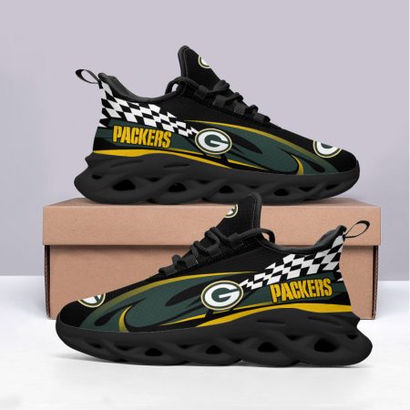 Green Bay Packers NFL Max Soul Shoes Sneakers For Men And Women