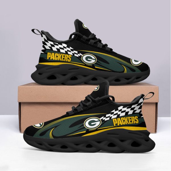 Green Bay Packers NFL Max Soul Shoes Sneakers For Men And Women